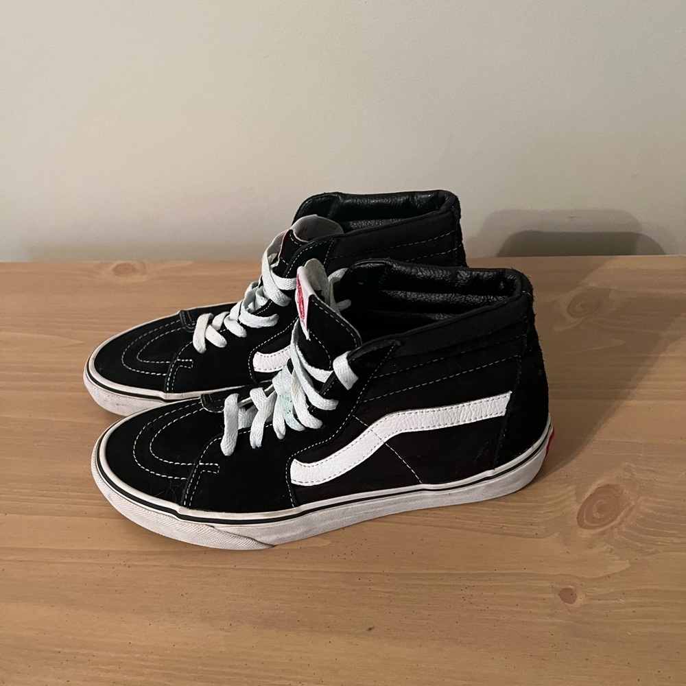 Black high top vans